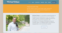 Desktop Screenshot of mikeorbanptsd.com